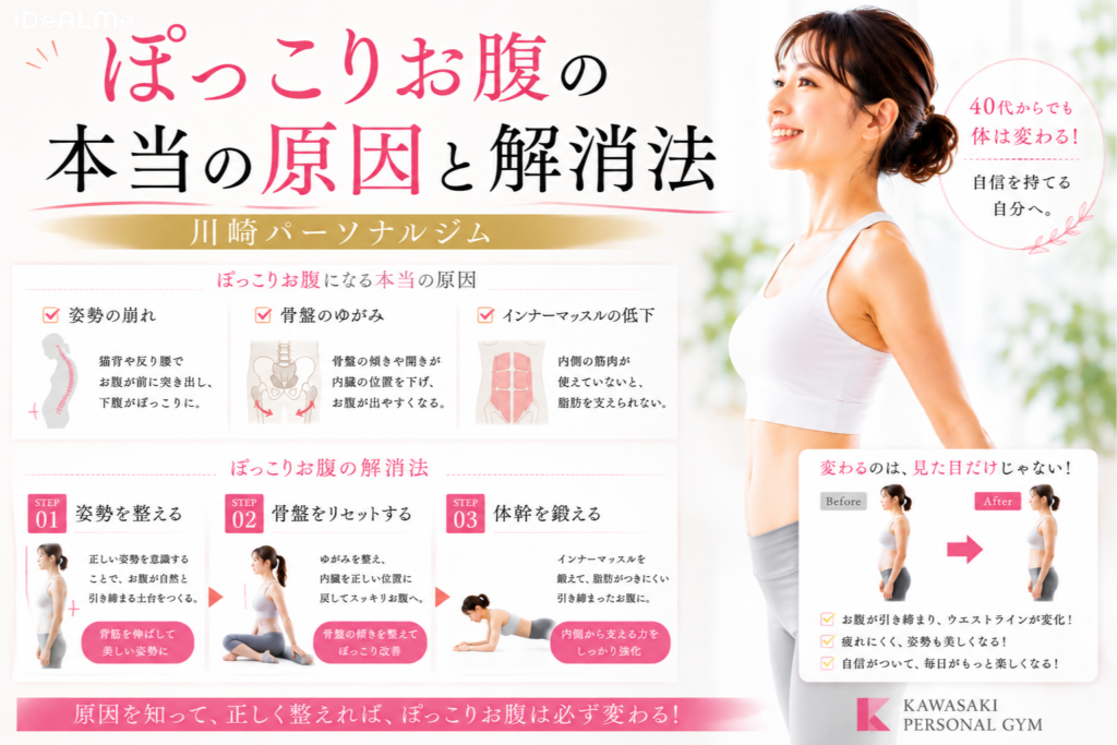 パーソナルジム川崎　お腹痩せ